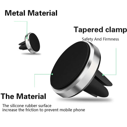 Magnetic Phone Mount iPhone + Samsung