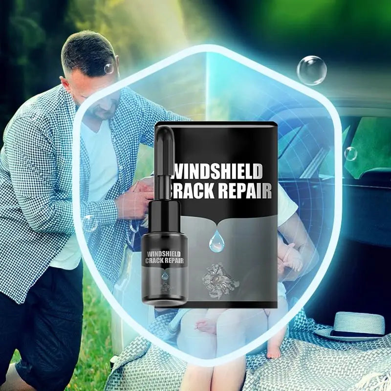 Windshield Crack Repair Fluid