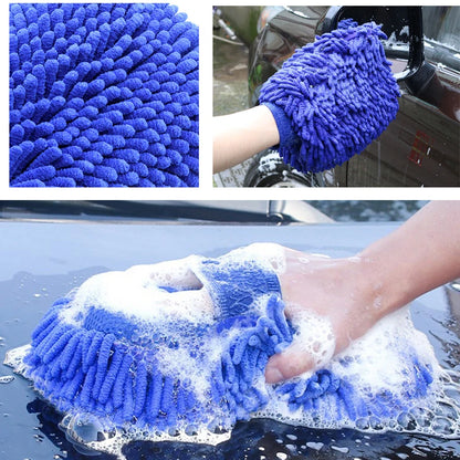 Car Wash Gloves Microfiber Wipe